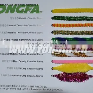 High Quality Handcraft Kids DIY Toys Glitter Chenille Stem thumbnail-6