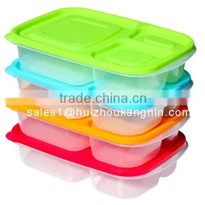 3-compartment Plasic Food Storage Lunch Box Container for Kids,Kids Plastic Lunch Box thumbnail-1