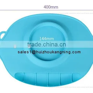 Portable Baby Antibacterial Waterproof Placemat With Sucker Dining Mat thumbnail-4