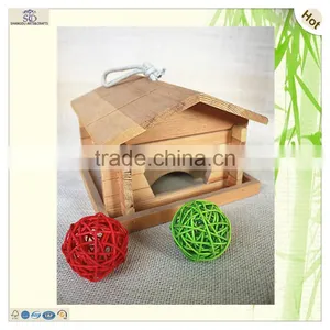 Solid String Hanging Craft Bird House Carrier Cage thumbnail-3