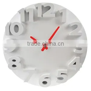 Hot Time Clock/large Wall Clock/plastic Wall Clock thumbnail-2