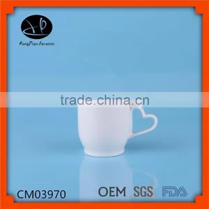 Lovers Mug W/heart Handle,Mugs Drinkware Type and Ceramic Type Valentines Day Gifts thumbnail-1