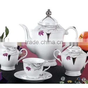 Fine Porcelain Tea Set thumbnail-1