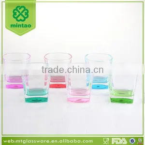 Attractive Design Whiskey Glass With Color Bottom thumbnail-4