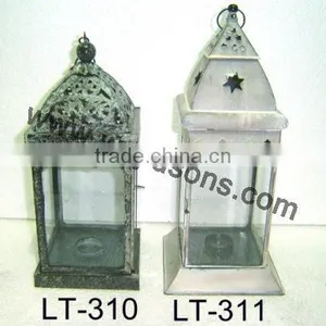 Cheap Antique Metal Lantern,wedding Candle Holders Lantern thumbnail-4
