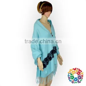 Hot Sale Scarf Shawl Oversize Plain Color Scarf Fall Winter Women Fashion Accessories Warm Scarf With Tassel thumbnail-3