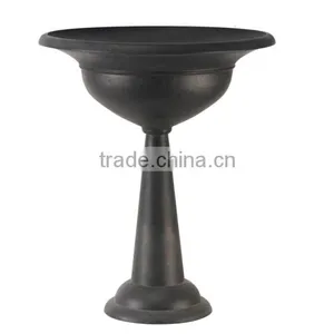 Sculpture Urn Flower Pot With Ultrahigh Stiletto Base thumbnail-1