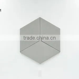 Concrete Hexagon Mosaic Tile 3 Inch Bathroom Flooring Wall Tile thumbnail-2