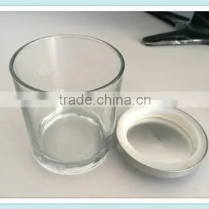 Clear Glass Jar With Silver Lids Water Proof thumbnail-3