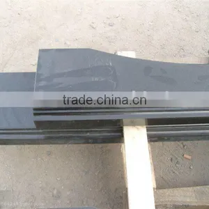 Black Granite Tombstone Gravestone thumbnail-1