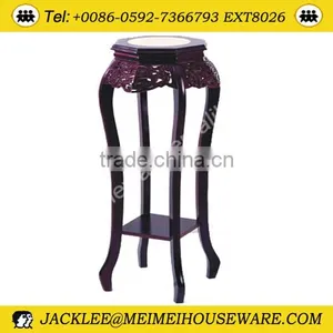 Marble Top Wooden Flower Stand thumbnail-1
