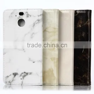 Noble Design High Quality Marble PU Card Bumper/pocket Cell Phone Case for HTC thumbnail-2