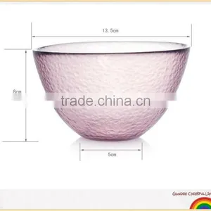 Round Color Glass Bowl thumbnail-1