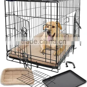 2017 New Style Metal Iron Commercial Dog Cage From Factory thumbnail-1