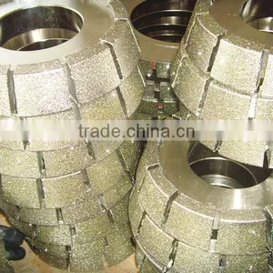 Vacuum Brazed Diamond Special Shaped Cutting Wheel for Granite/large Diamond Granite Router Bits thumbnail-1