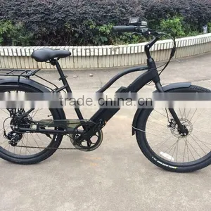 2017 New Design 26 Inch Beach Cruiser Electric Bike for Sand Use thumbnail-4