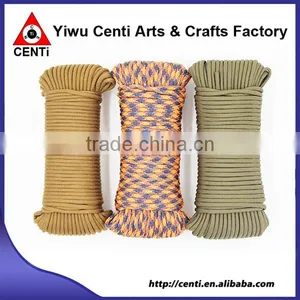 High Quality 550 Camping Hiking Survival Paracord Parachute Cord 7 Core Parachute Cord Sale thumbnail-1