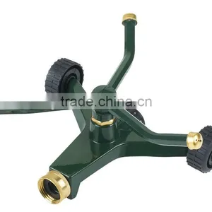 3 Arm Metal Rotating Garden Sprinkler Irrigation thumbnail-1