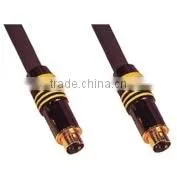 Type S-VHS Plug to S-VHS Plug Super VHS Interconnect Cable VK30307 thumbnail-1