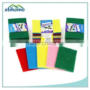 Non-abrasive Green Scrubber Cleaning Scouring Pad thumbnail-4