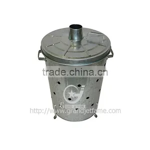 Home 75L Galvanized Steel Garden Waste Incinerator thumbnail-2