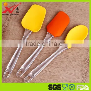 Factory Price Colorful Silicone Material Silicone Spatula Spoon Set thumbnail-1