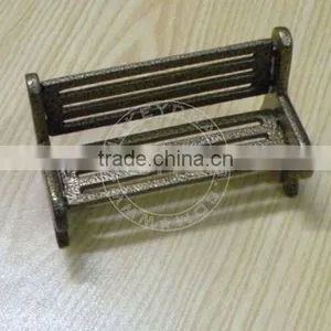 Miniature Garden Bench Metal thumbnail-1