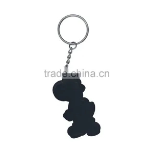Custom Promotion Keyring 3D Pvc Keychain, Soft PVC Custom Keychain thumbnail-2