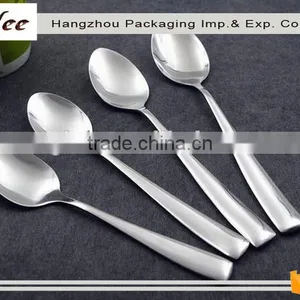 Bulk Cheap Stainless Steel Dinner Spoon,coffee Spoon,round Spoon for Each Group of People thumbnail-1