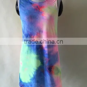 2016 Vestidos Watercolor Print Dresses Pencil Women Dress Summer Dresses thumbnail-3