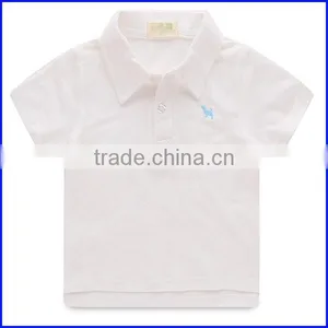 2016 Fashion Polo Shirt Stock Lot 100 Cotton Honeycomb New Style Kids Polo Shirt thumbnail-1