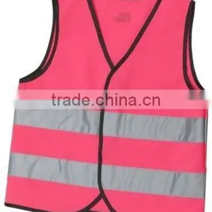 EN ISO 20471 Red High Visibility Safety Vest thumbnail-3
