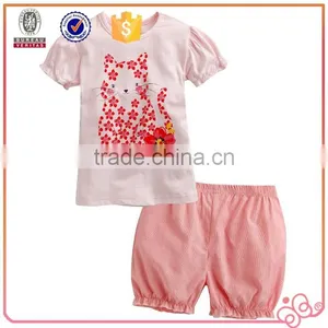 2016 New Design Cute Summer Children Clothing for Girl thumbnail-1