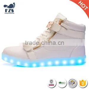 HFR-TS-14-2 Factory Price High Top Led Ladies Shoes thumbnail-2