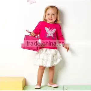 Long Sleeves Top Fashion Girl t Shirt thumbnail-2