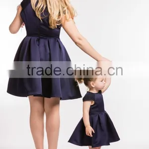 Mommy And Me Matching Dresses Mother Daughter Matching Dress Party Frocks thumbnail-5
