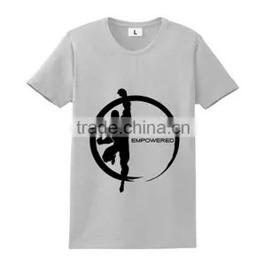 Bulk China Factory New Design Plus Size Blank European Style 200gsm T Shirt thumbnail-2