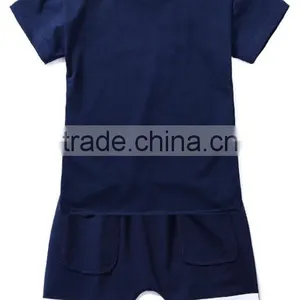Wholesale Fashion High Quality Cute Print Girls' Clothing Set Children Summer Clothes Set thumbnail-3