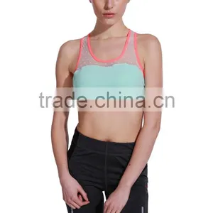 Fitness Mesh Yoga Custom Sports Bras Seamless Manufacture thumbnail-1