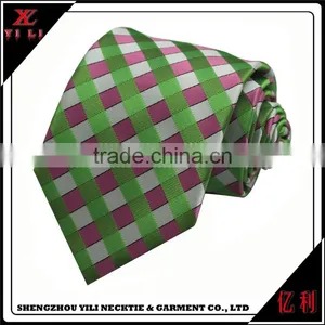 Blue 100% Silk Necktie Custom Tie Woven Printing Necktie thumbnail-5