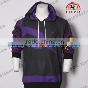 2017 Blank Hoodies High Quality OEM Pullover Wholesale Plain Gildan Hoodies thumbnail-3