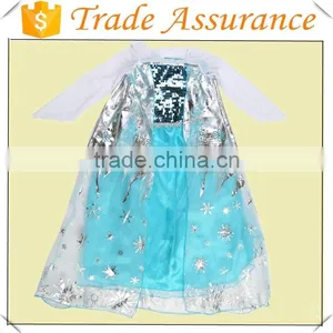 Factory Sale Elsa Princess Costume/frozen Dress Elsa/ Frozen Elsa Coronation Dress Costume Cosplay thumbnail-1