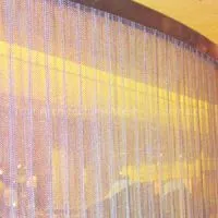Woven Wire Cloth Drapery thumbnail-1