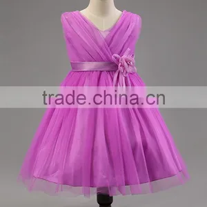 Kids Clothes Flower Dresses for Girls Party Dresses thumbnail-4