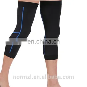 Custom Compression Sports Leg Sleeve Mens Basketball Leg Sleeve Balck thumbnail-5