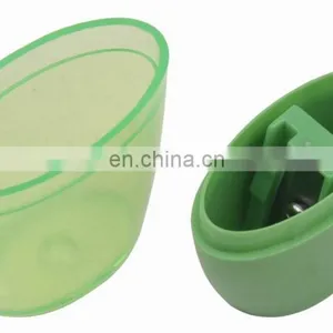 Oval Plastic Barrel Single Hole Pencil Sharpener thumbnail-3
