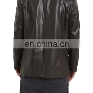 Mens Leather Blazers thumbnail-2