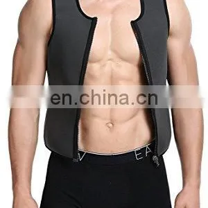 Gym Mens Weight Loss Shapewear Neoprene Slimming Vest Sweat Sauna Suits thumbnail-5