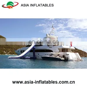 Inflatable Houseboat Slide/ Giant PVC Yacht Floating Water Slide thumbnail-2