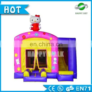 Hot Selling Inflatable Bouncer Castle Jumping Castle PVC Material With Suitable Blower thumbnail-4